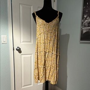 Floral Yellow Sundress